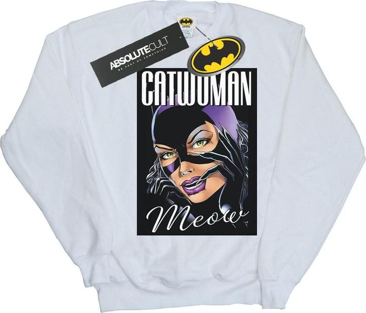 Batman Catwoman Feline Fatale Sweatshirt aus Baumwolle