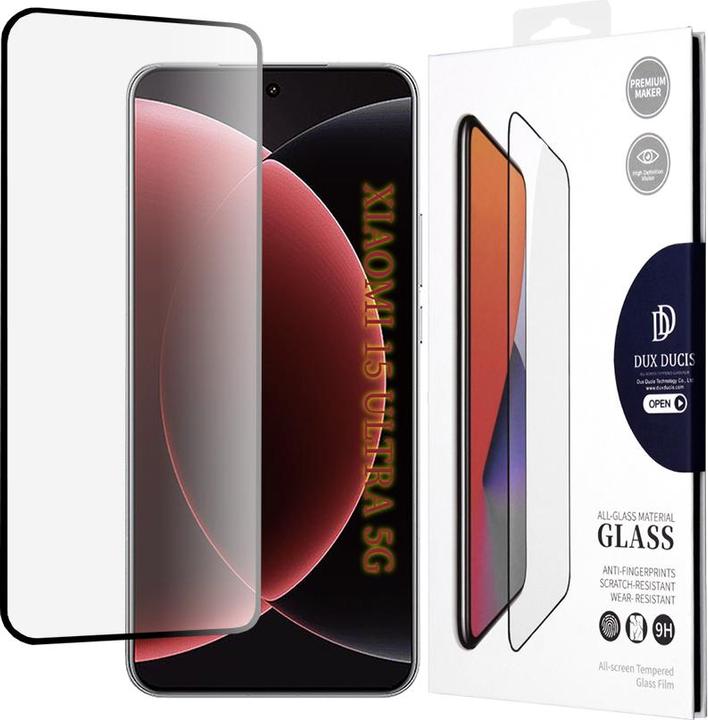 Produktbild Dux Ducis - Tempered Glass - Xiaomi 15 Ultra - Black (1 Stück, Xiaomi 15 Ultra)