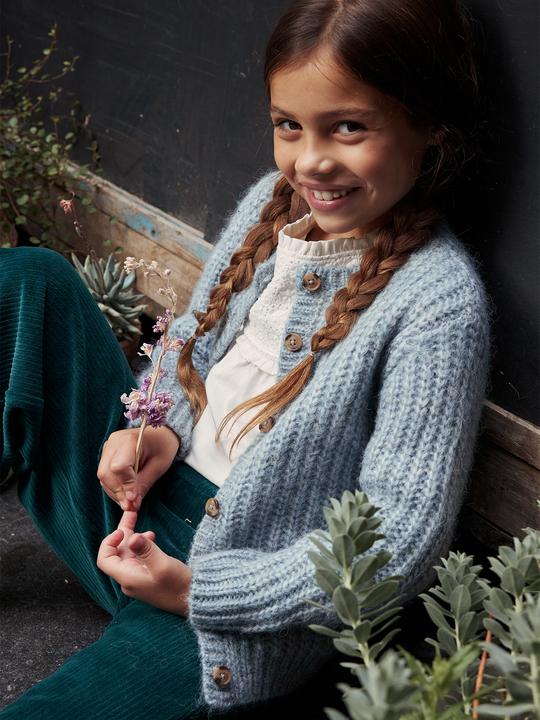 Produktbild Vertbaudet Flauschige Mädchen Strickjacke Oeko-Tex (104)
