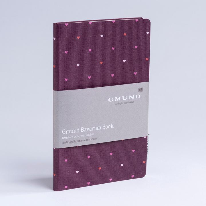 Actual product image Gmund Bavarian Books (13.5 x 20.3 cm, Checked, Hardcover)