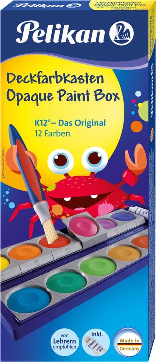 Pelikan Deckfarbkasten K12 (Multicolor, 49.50 ml)