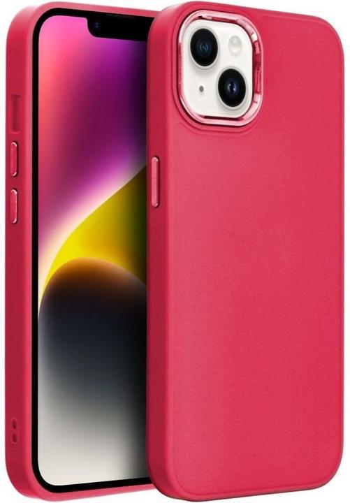 Productafbeelding OEM Back panel cover FRAME Case for IPHONE 16 Pro magenta (Apple iPhone 16 Pro)