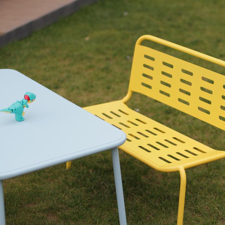 Immagine prodotto Casa.Pro Kindersitzgruppe Etroubles 4-tlg. Stahl Mehrfarbig