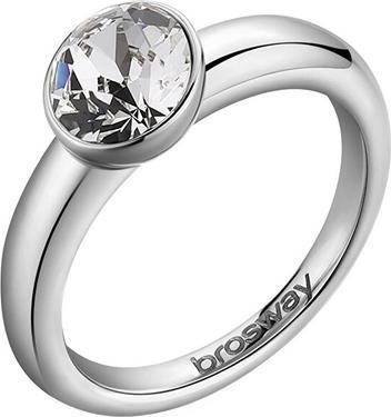 Brosway Charming steel ring with Affinity crystal BFF172 - Circuit: 58 mm (58)