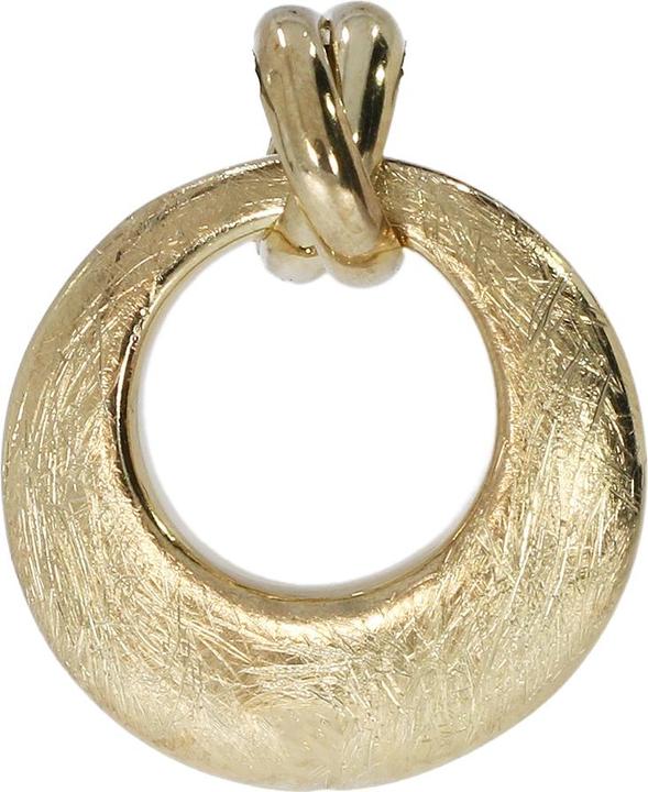 Produktbild Xen Anhänger rund eismattiert vergoldet (925 Sterling Silber)