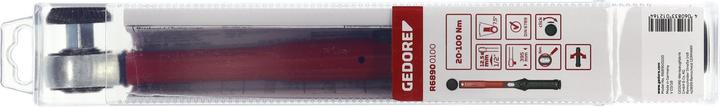 Produktbild Gedore Red red R68900100 Drehmomentschlüssel 20-100 Nm (1/2", 20 Nm, 100 Nm)