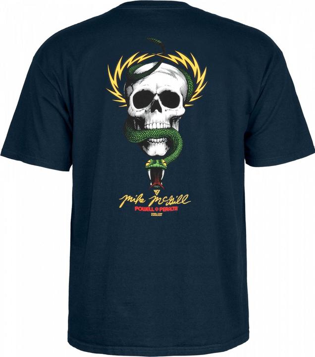 Image du produit Mike McGill Skull & Snake T-Shirt Navy (XL)