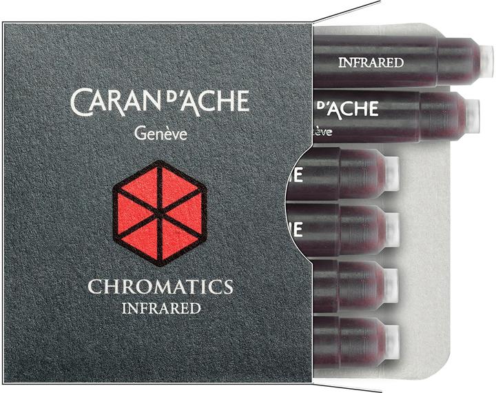 Caran d'Ache Chromatics Tintenpatronen (Füllertinte, Rot)