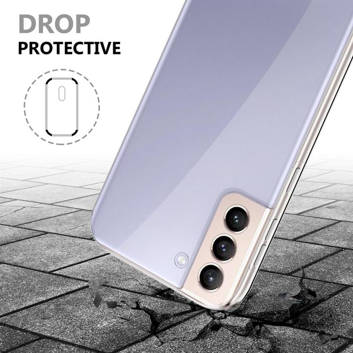 Produktbild Cadorabo TPU 360 Grad Case Cover (Samsung Galaxy S21+)