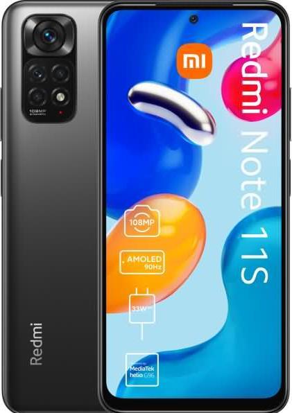 Immagine prodotto Xiaomi Redmi Note 11S (128 GB, Grigio grafite, 6.43", Doppia SIM, 108 Mpx, 4G)