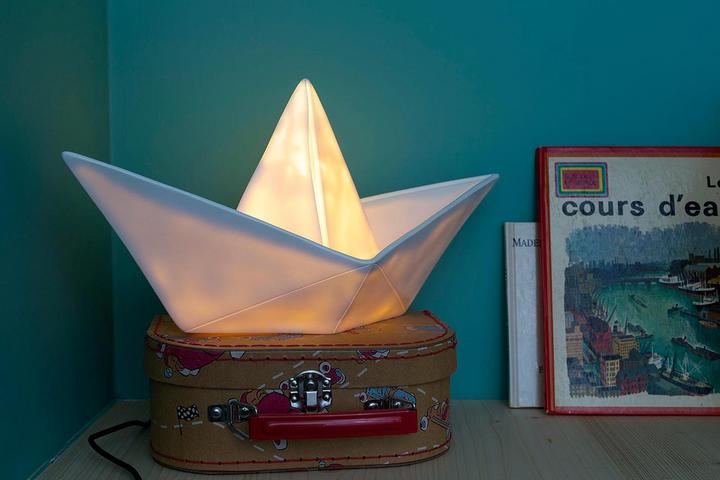 Actual product image Goodnight Light PaperBoat Lamp