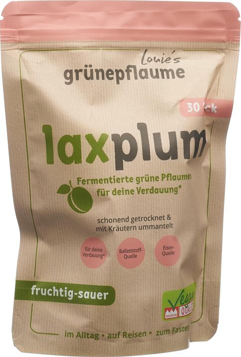 Produktbild Louie's Grünepflaume Laxplum (30 Stück, Beutel)