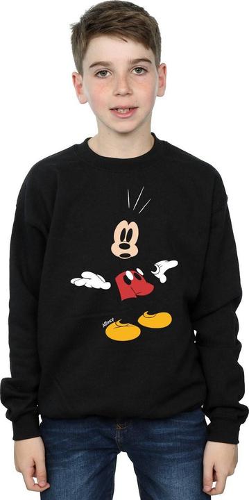 Actual product image Disney Boys Mickey Mouse Surprised Sweatshirt (140, 146)
