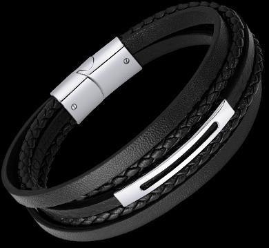 Actual product image Lotus BRACELET LS2145-2/3 LEATHER, MEN