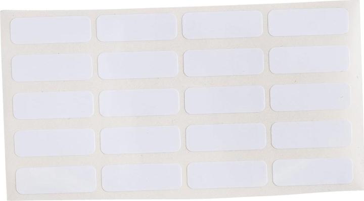 Produktbild Brady THT-1-488-10, Polyester, Weiss, matt, 19.05 x 6.35 mm, permanent, 4-bahnig (10000 E.)