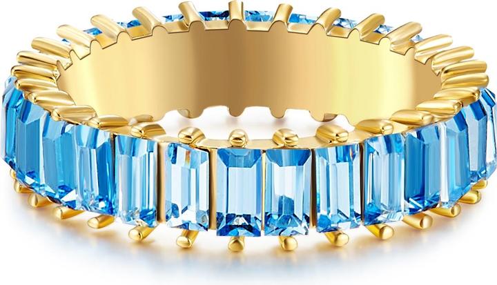 Produktbild Yokoamii Damen Metall Glaskristall gelbgold - 30066 (54)