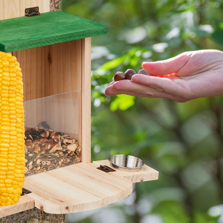 Actual product image Relaxdays Squirrel feeder