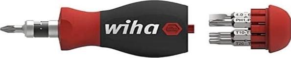 Actual product image Wiha Screwdriver (Slotted screws, Allen screw, Torx (TX), Pozidriv cross recess (PZ), Phillipps cross recess (PH))