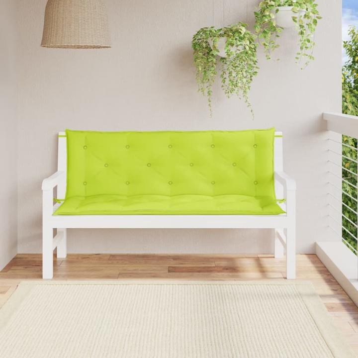 Produktbild VidaXL Gartenbank-Auflagen 2 Stk. O x ford-Gewebe (150 x 50 x 7 cm)