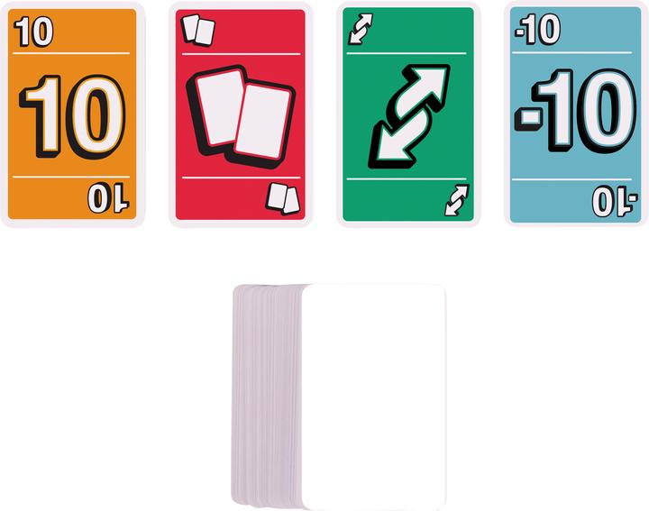 Actual product image Mattel Games O'NO 99 card game (German, French, Italian, English)