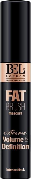 Image du produit BEL London Fat Brush Mascara Volumisant et Allongeant - Noir pour des cils définis, épais et bouclés - Premium