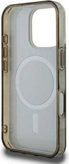 Produktbild Guess GUHMP16LH4DTEW iPhone 16 Pro 6.3" brązowy/brown hardcase IML 4G Background MagSafe (Apple iPhone 16 Pro)