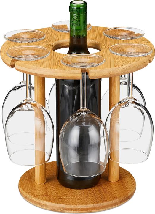 Immagine prodotto Relaxdays Porta calici da vino (Chiusura per il vino)