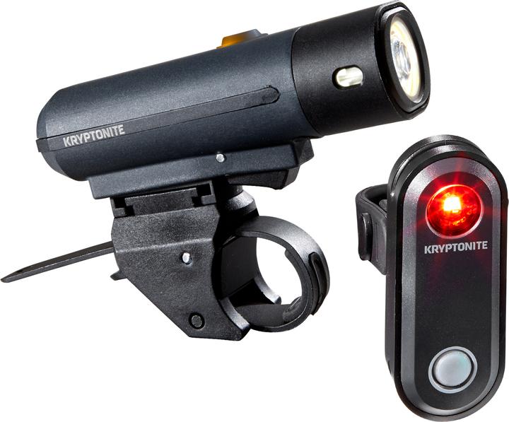 Kryptonite Street F-150 + Avenue R-30 USB -valosetti (150 lm, 30 lm)