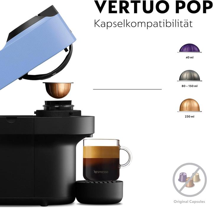 Image du produit De'Longhi Nespresso Vertuo Pop (NESPRESSO Vertuo, Prise UE)