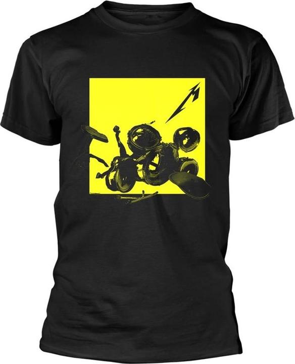 Metallica Unisex Adult 72 Seasons Broken Drum T-Shirt