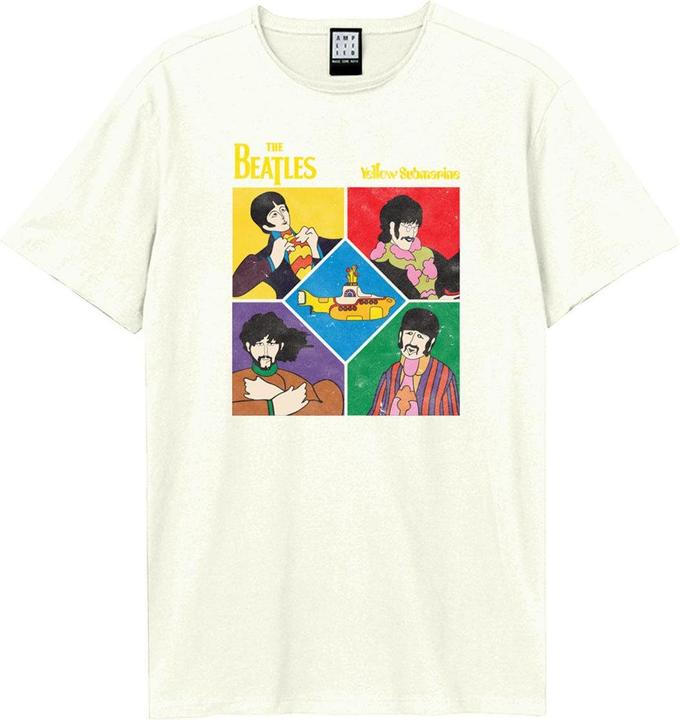 Immagine prodotto Amplified Yellow Submarine Shapes Maglietta The Beatles Adulto Unisex (L)