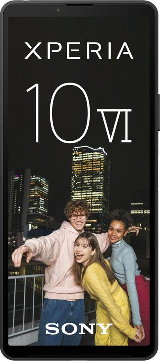 Produktbild Sony Xperia 10 VI (128 GB, Black, 6.10", SIM + eSIM, 48 Mpx, 5G)