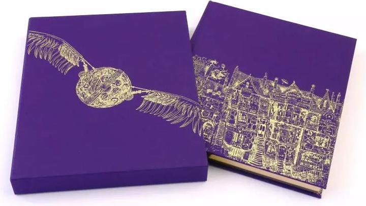 Actual product image Harry Potter and the Philosopher's Stone, Deluxe Illustrated Slipcase Edition (English, J.K. Rowling, 2016)