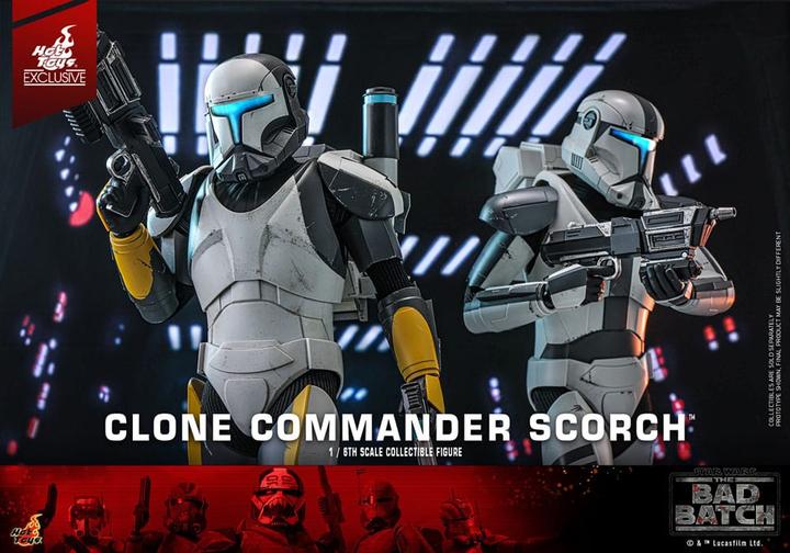 Image du produit Hot Toys Star Wars - The Bad Batch Clone Commando Scorch Exclusive Actionfigur