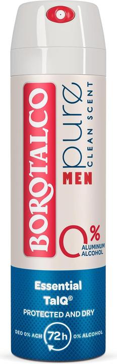 Actual product image Borotalco Men Pure Spray 150ml (Spray, 150 ml)
