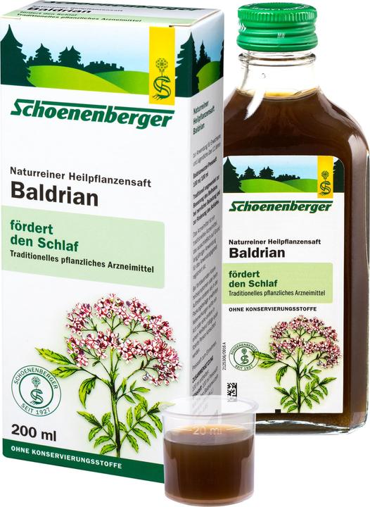 Produktbild Schönenberger naturreiner Heilpflanzensaft Baldrian fördert den Schlaf, 200 ml Lösung