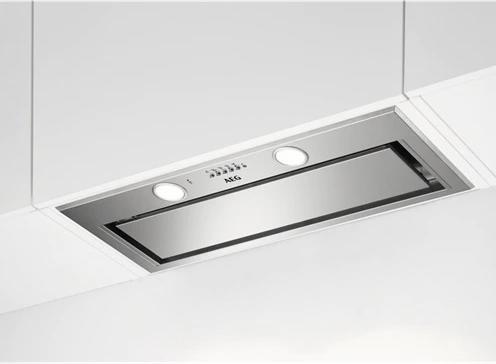 Immagine prodotto AEG DGE5861HM Ventilatore da incasso, piano cottura²cappa, 80 cm, acciaio inox ( EEK: A / Scala da A+++ (Cappuccio a schermo piatto)