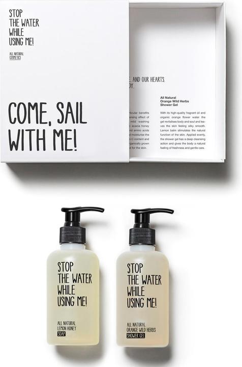 Stop The Water While Using Me! Sailer Kit - Lemon Honey Soap & Orange Wild Herbs Shower Gel (Handbad, 200 ml)
