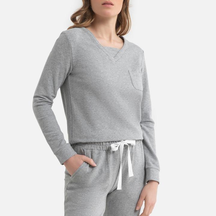 Image du produit La Redoute Collections Pyjama 2 pièces en sweatware (42)