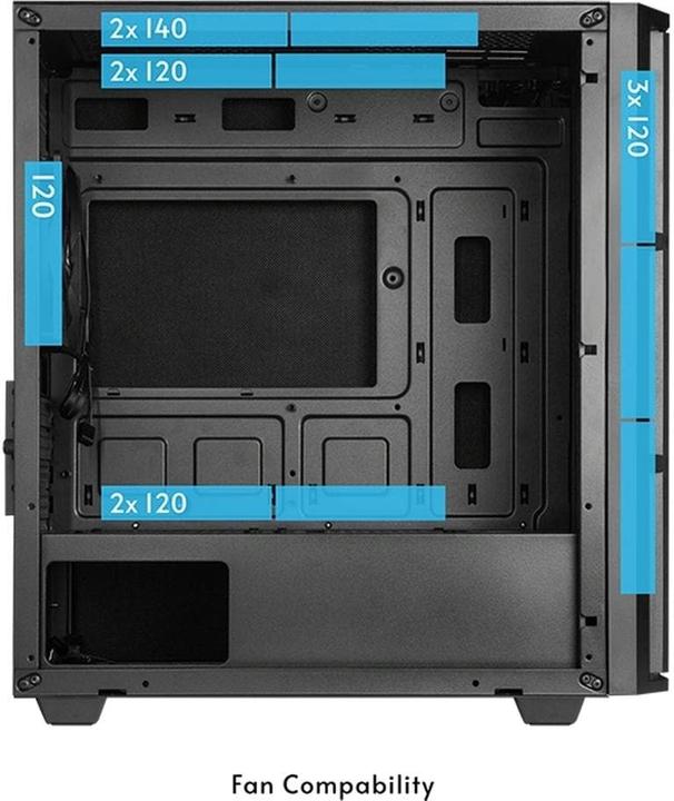 Immagine prodotto Chieftec AZ-01B-OP (Mini-ITX, mATX, uATX)