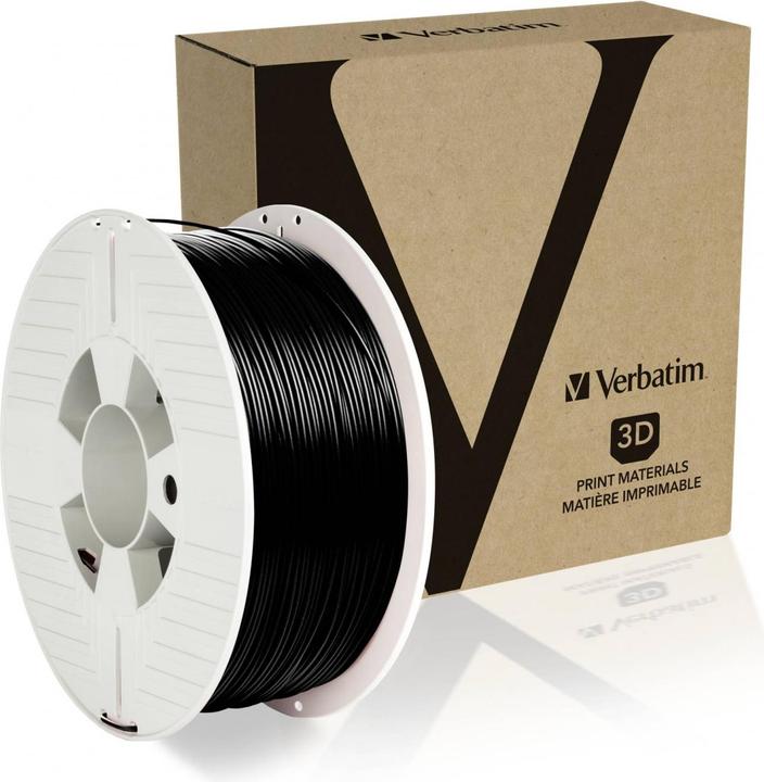 Actual product image Verbatim Filament (PLA, 1.75 mm, 1000 g, Black)