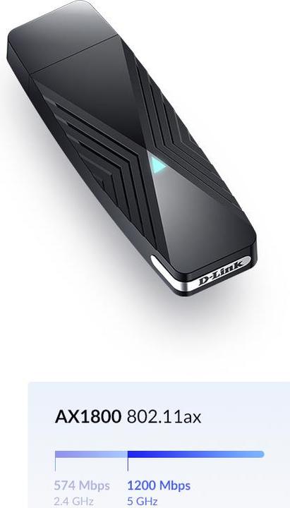 Immagine prodotto D-Link DWA-X1850 (USB 3.1)