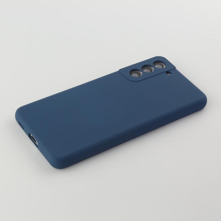 Actual product image PhoneLook Coque Soft Touch foncé (Samsung Galaxy S21 5G)