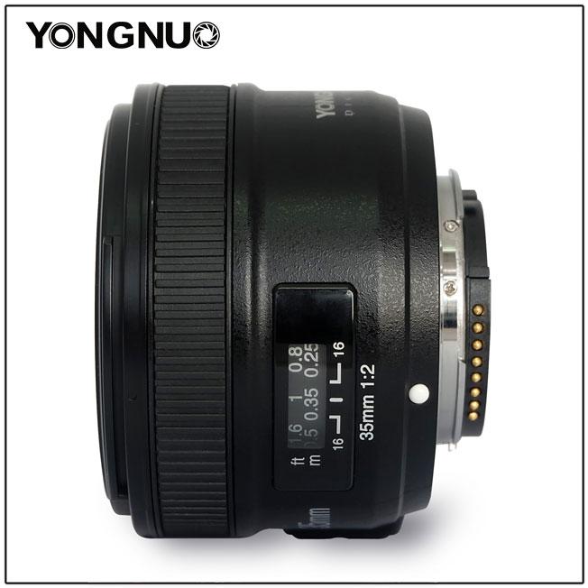 Actual product image Yongnuo 35mm f/2 Nikon F (Nikon F, full size)