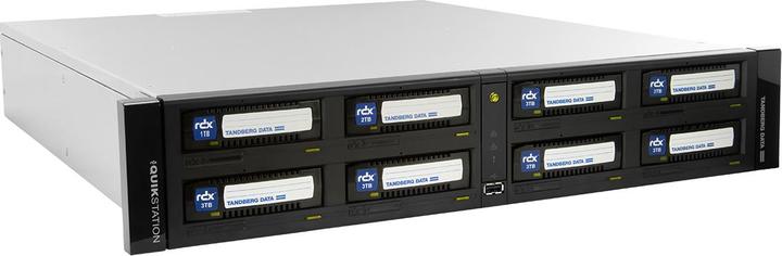Actual product image Tandberg Data RDX QuikStation 8 RM 8-bay Ethernet 2U NEW