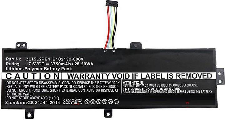Image du produit AGI Batterie compatible avec Lenovo Ideapad 310-15ABR (3750 mAh)