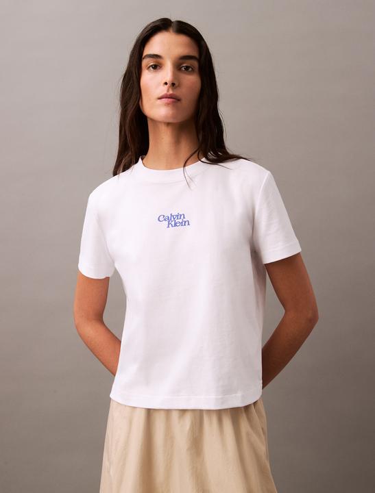 Produktbild Calvin Klein Jeans Ss Flocked Logo Cn Tee (M)