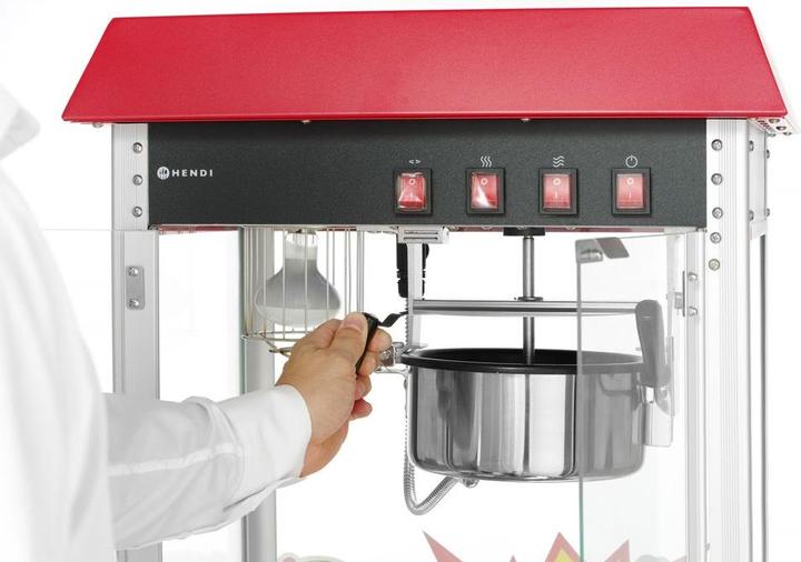 Actual product image Hendi Popcorn machine