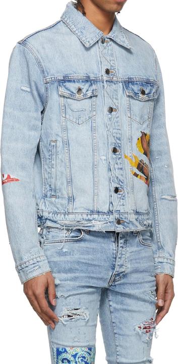 Produktbild Amiri Playboy Magazine Trucker Denim Jacket (S)