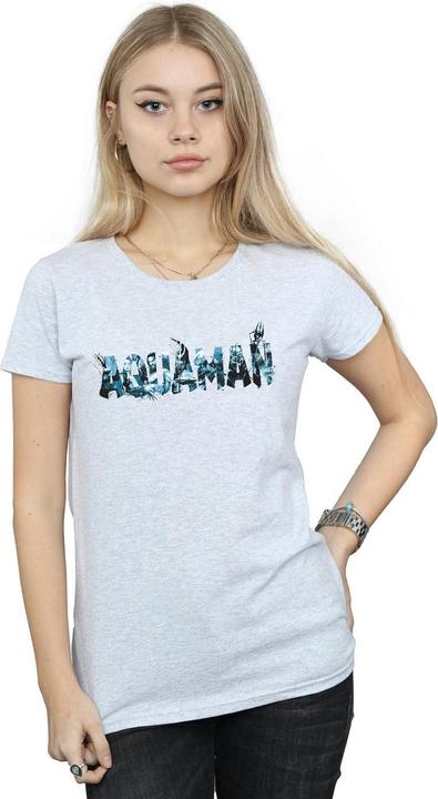 Produktbild Aquaman Text Logo TShirt (XXL)